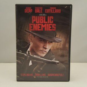 PUBLIC ENEMIES DVD Widescreen 2009 USED